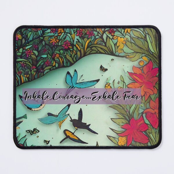 Item preview, Inhale Courage...Exhale Fear designed and sold by neverfaraway.