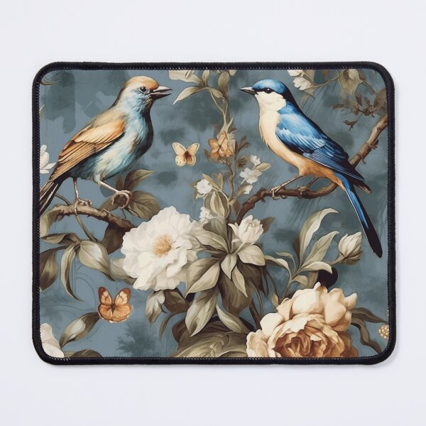 Item preview, Baroque Bird Print designed and sold by Deepestblue.