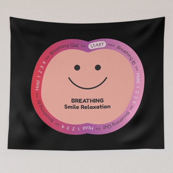Item preview, Practice Breathing and Relaxing with a Smile Set - Mindfulness Collection designed and sold by kittties.