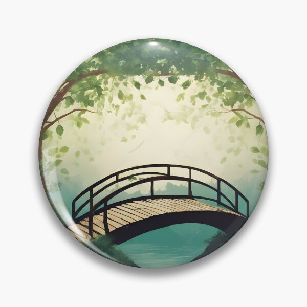 Item preview, wooden bridge and botany designed and sold by Majkel & Majkel.