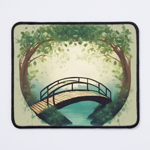 Item preview, wooden bridge and botany designed and sold by Majkel & Majkel.