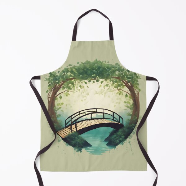 Item preview, wooden bridge and botany designed and sold by Majkel & Majkel.
