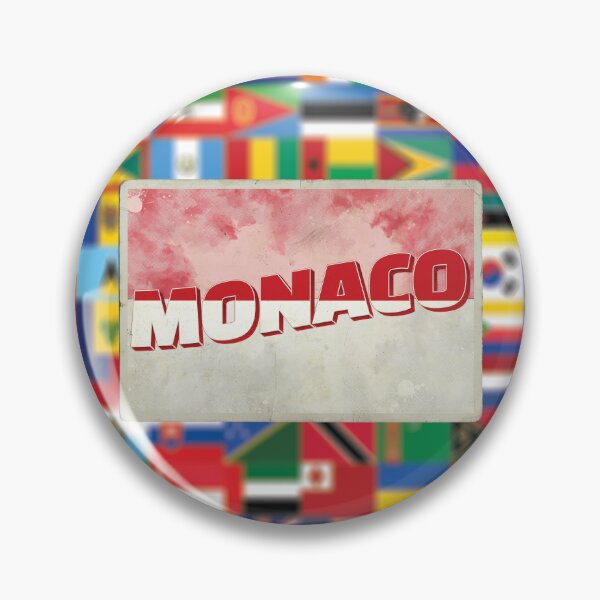 Item preview, Monaco Vintage style retro souvenir designed and sold by DeveloperProp0.