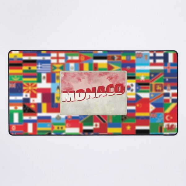 Item preview, Monaco Vintage style retro souvenir designed and sold by DeveloperProp0.