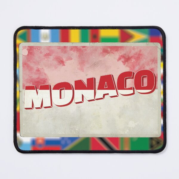 Item preview, Monaco Vintage style retro souvenir designed and sold by DeveloperProp0.