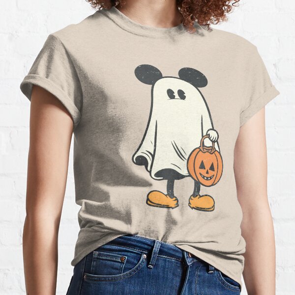 Vintage Disney Characters Minnie Mouse Halloween T Shirt, Disney