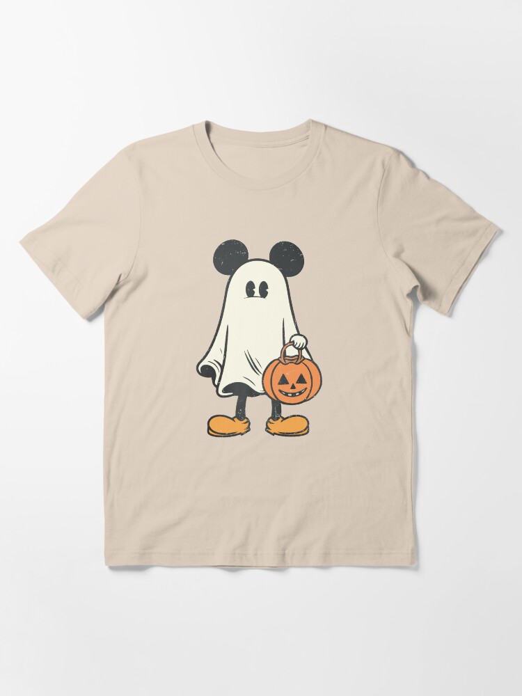 Mickey Ghost Halloween Retro Mickey Spooky Season Not So Scary