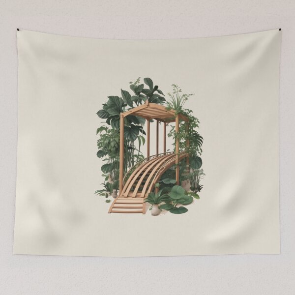 Item preview, Wooden Bridge and Botany designed and sold by Majkel & Majkel.