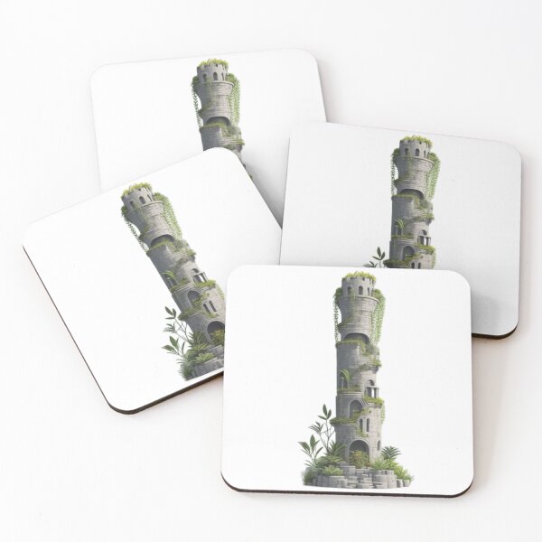 Item preview, Stone Tower and Botany designed and sold by Majkel & Majkel.