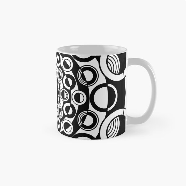 Item preview, Optical Illusion Black and White Circle Mandala designed and sold by Nandala.
