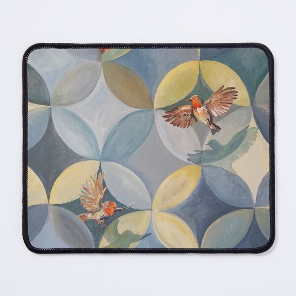 Item preview, Robin Pattern Acrylic painting designed and sold by Redilion.