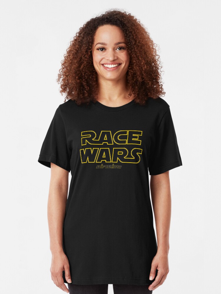 Alternate view of Shift Shirts Race Wars – Fast and Furious Inspired Slim Fit T-Shirt