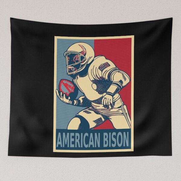 Item preview, American Bison Football Player designed and sold by TrueArtsStore.