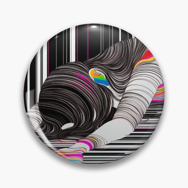 Item preview, Futuristic Abstractions: Exploring Glitches and Lines designed and sold by TrendVogue.
