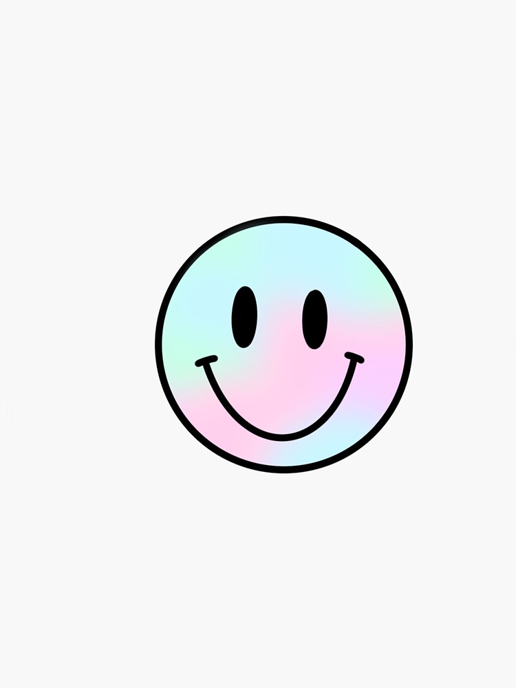Smiley sticker  Sticker for Sale by isabellaswal19