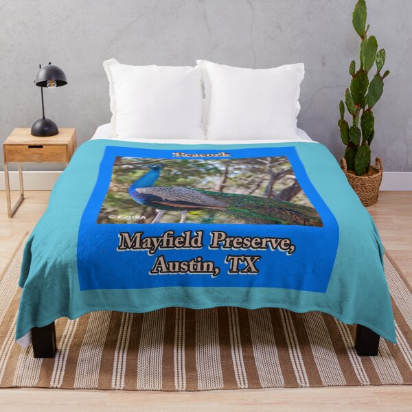 Item preview, Give The Bird To Your Lover, Peacock, Mayfield Preserve, Austin, Texas,  designed and sold by MoreEZUSA-Here.