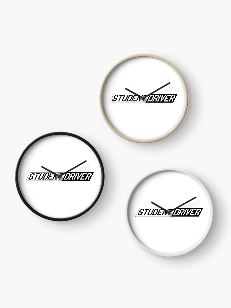 Thumbnail 3 of 4, Clock, Student Driver designed and sold by Demetros Design Studio.