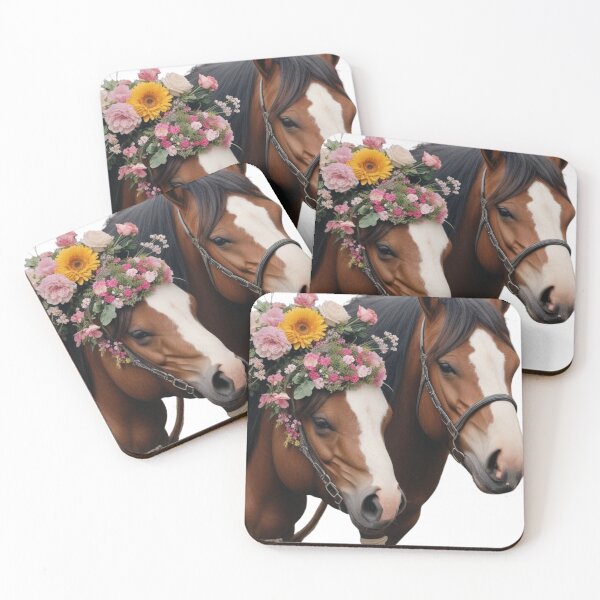 Item preview, COUPLE OF EQUINES, MARE AND HORSE IN LOVE designed and sold by Erikasinhag.