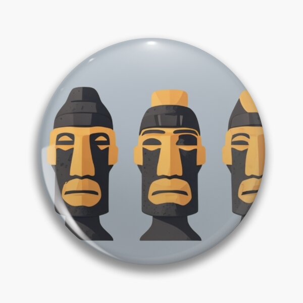 Item preview, easter island heads designed and sold by Majkel & Majkel.