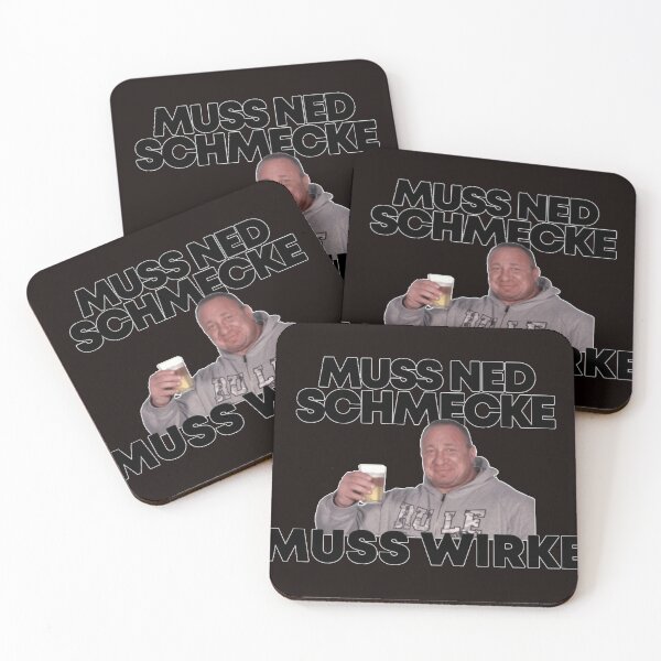 Artikelvorschau, Markus Rühl Meme Muss Ned Schmecke Muss Wirke entworfen und verkauft von ZiHarshman.