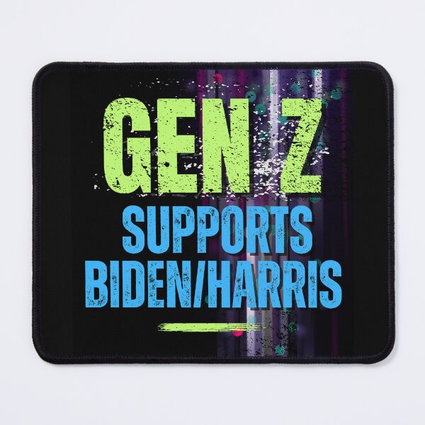 Item preview, Gen Z Supports Biden/Harris 2024 Vote Democratic Political Design designed and sold by EarthArtDesigns.