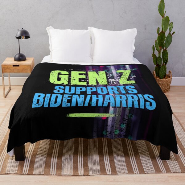 Item preview, Gen Z Supports Biden/Harris 2024 Vote Democratic Political Design designed and sold by EarthArtDesigns.
