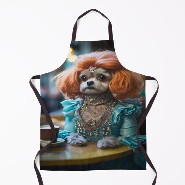Item preview, Cafe Canine: Adorable Dog Girl Artistry designed and sold by ChicFusionz.