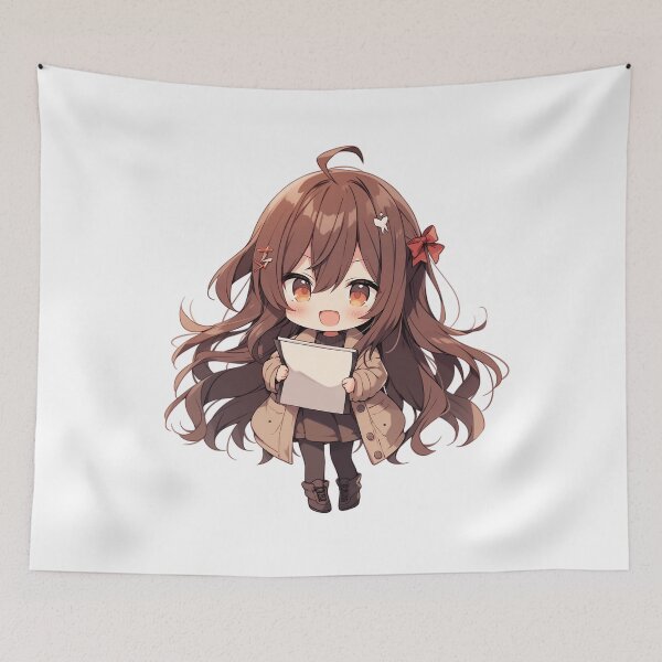 Item preview, Cute Writer or Student Chibi designed and sold by RaineDDesigns.
