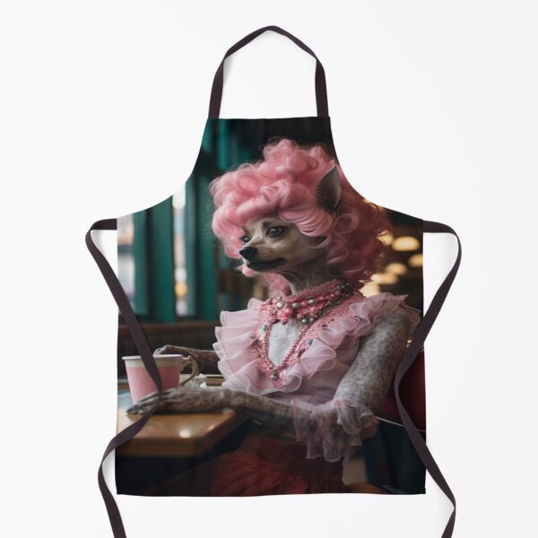 Item preview, Espresso Elegance: Artistic Adventures with Dog Girl designed and sold by ChicFusionz.