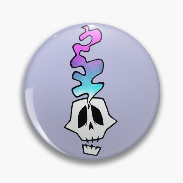 Item preview, Cracked Skull with Mist designed and sold by JigsawCheeks.