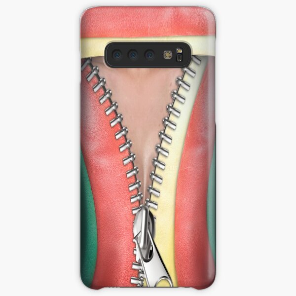 Contemporary leather look design Samsung Galaxy Snap Case