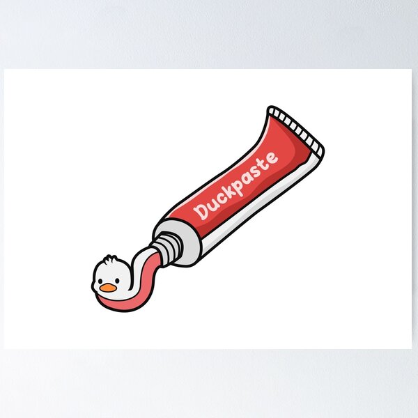 Item preview, Duck paste designed and sold by inksycutsy.