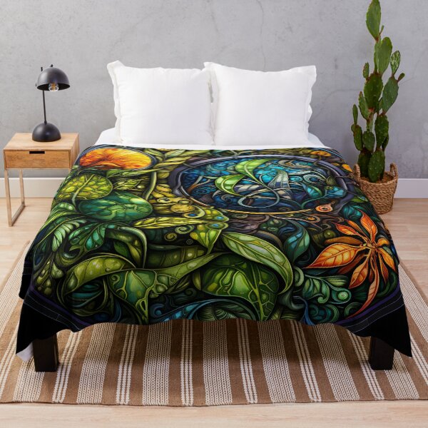 Item preview, texture map plant painting print designed and sold by dcrc.