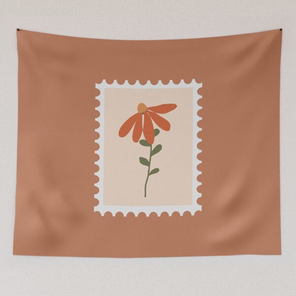 Item preview, Barberton Daisy postage stamp designed and sold by Wordsmith-Wear.