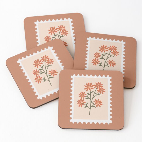 Item preview, Barberton Daisy postage stamp designed and sold by Wordsmith-Wear.