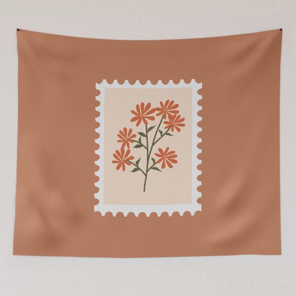 Item preview, Barberton Daisy postage stamp designed and sold by Wordsmith-Wear.