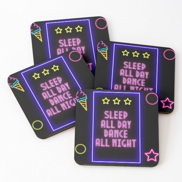 Item preview, Sleep all day dance all night, Funny T-Shirt designed and sold by Featheryy.
