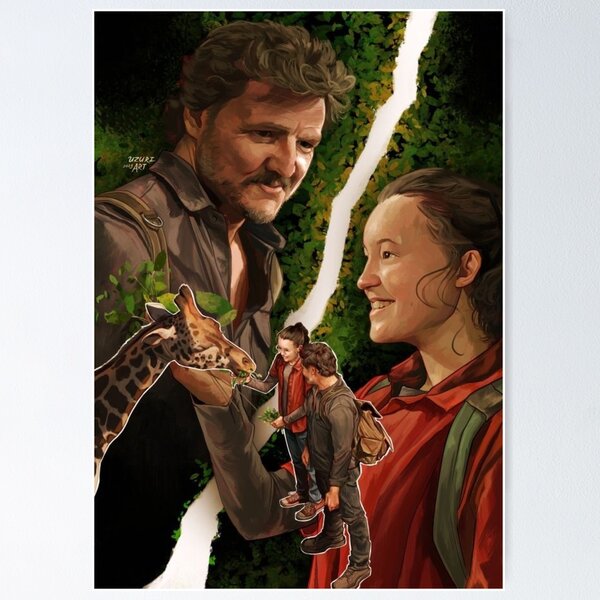 Item preview, Joel & Ellie Last of Us TV Show designed and sold by stayathomegamer.