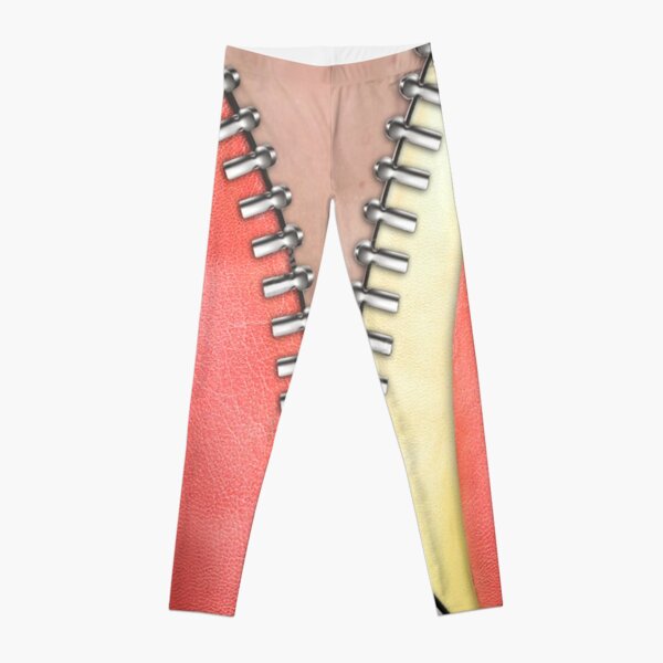 Contemporary leather look design Leggings