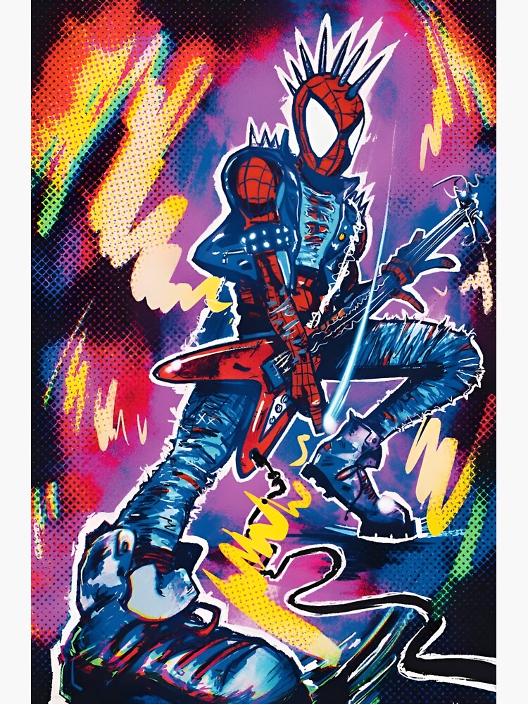 Spiderpunk Stickers for Sale