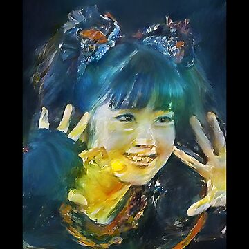 Yui-Metal Smiley Fox Goddess Babymetal Painting Digital Fan Art