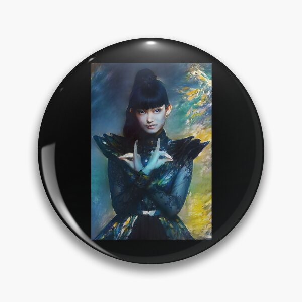 Item preview, Su-Metal Iconic Pose Babymetal AI Painting Digital Fan Art designed and sold by EleanorSessions.