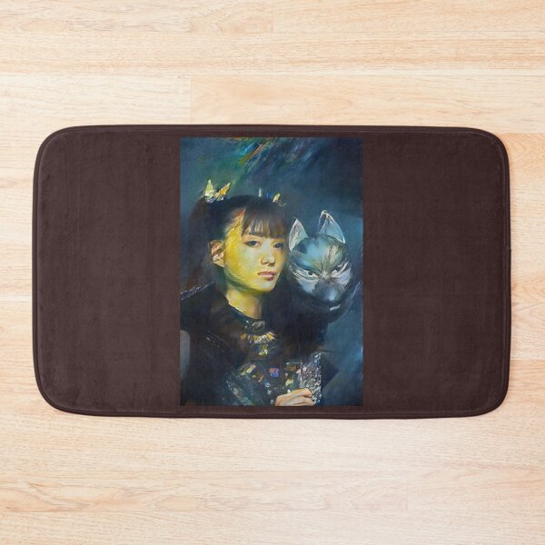 Item preview, Moa-Metal with a Fox God Mask Babymetal AI Painting Digital Fan Art designed and sold by EleanorSessions.