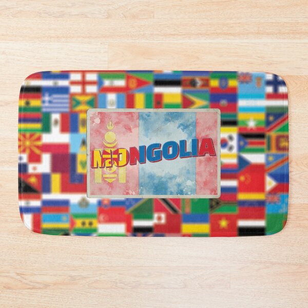 Item preview, Mongolia Vintage style retro souvenir designed and sold by DeveloperProp0.