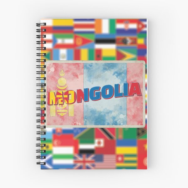 Item preview, Mongolia Vintage style retro souvenir designed and sold by DeveloperProp0.