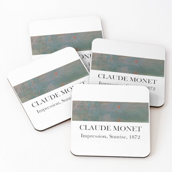 Aperçu de l'œuvre Claude Monet - Impression, lever de soleil créée et vendue par Damagaro.