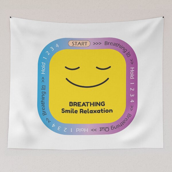 Item preview, Practice Breathing and Relaxing with a Smile Set - Mindfulness Collection designed and sold by kittties.