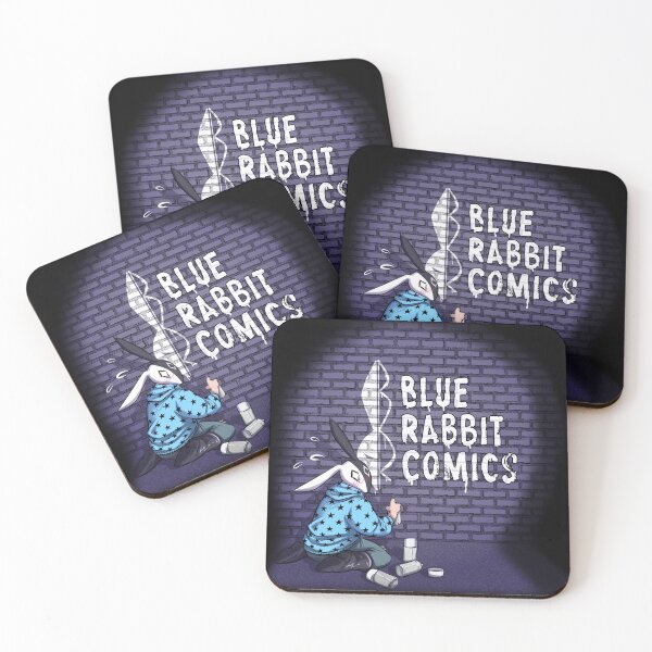 Item preview, Blue Rabbit Comic logo graffiti designed and sold by AuntieBlue.