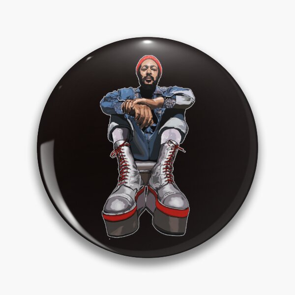 Item preview, Marvin Gaye Marvin's Platform Boots designed and sold by JourdyTennyson.