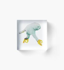 WHEN YOU WALKING DANK MEME Acrylic Block